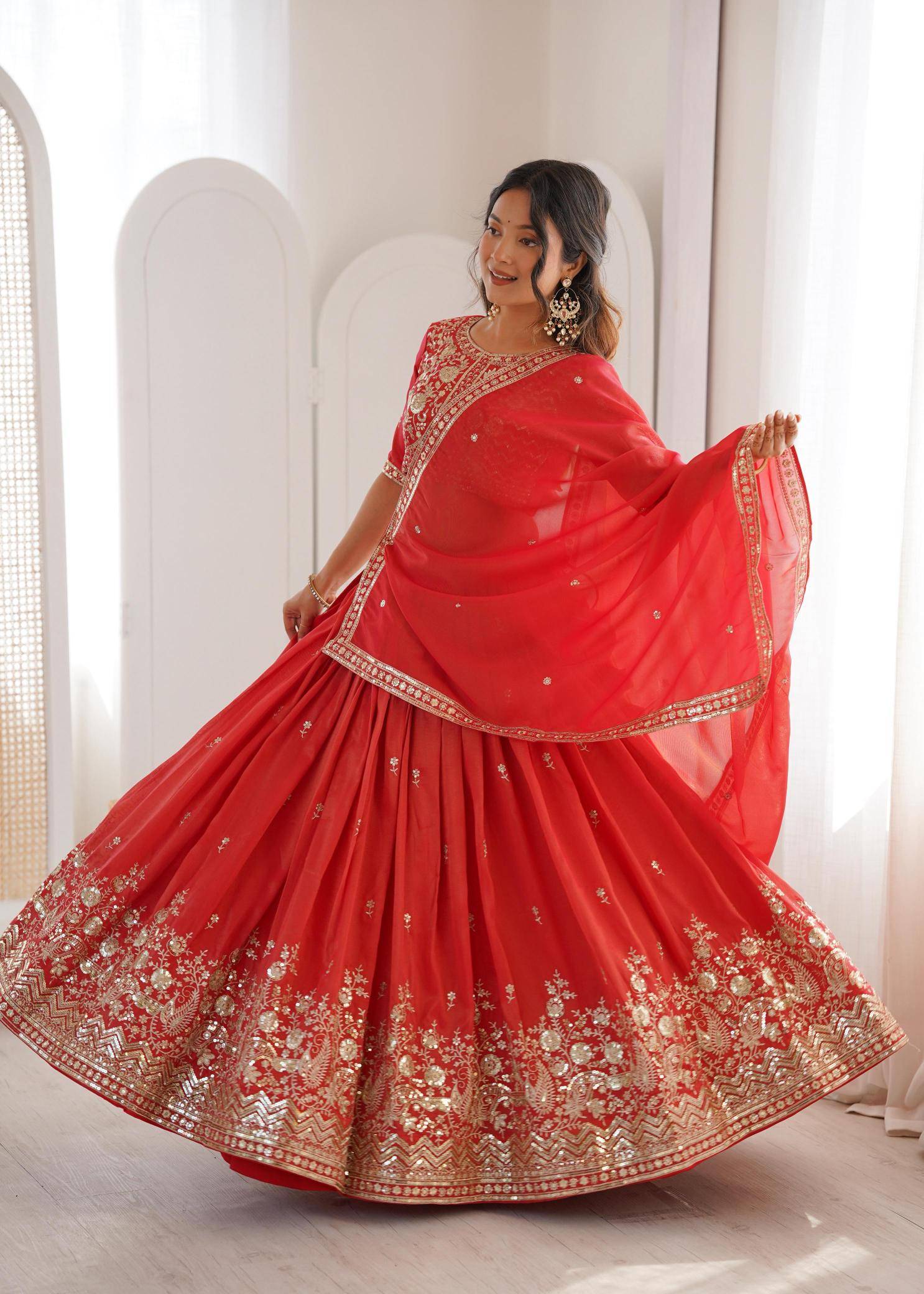 Boutique Statement Piece SP 70 Simmer Designer lehenga choli wholesale in Hyderabad